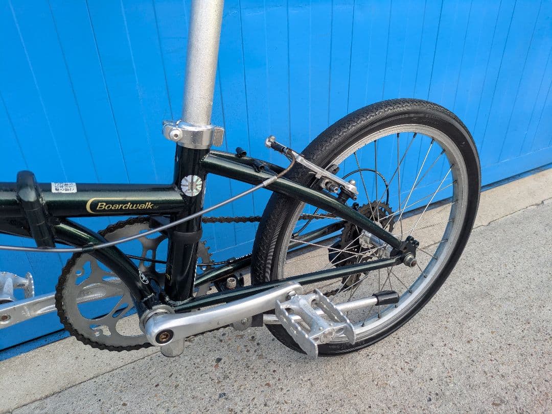 DAHON ダホン Boardwalk クロモリ　折り畳み自転車　ゆるキャン△