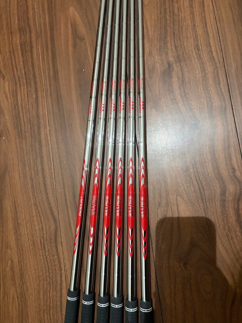 スリクソンzx5 mk2 5〜PW TRAVIL95 フレックスSシャフト 6本