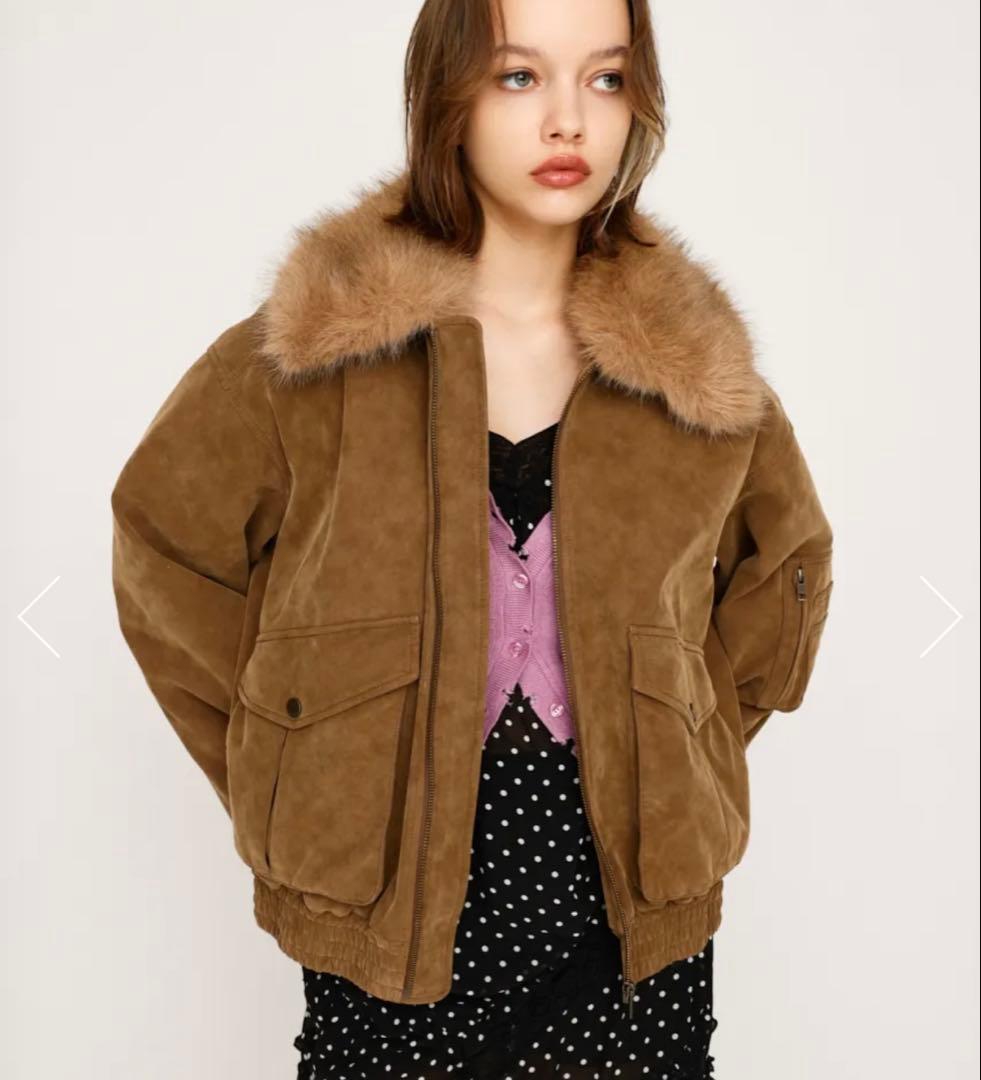 《即完売品》SLY WASHED PUFFER ブルゾン⭐︎ベージュ⭐︎スライ新品