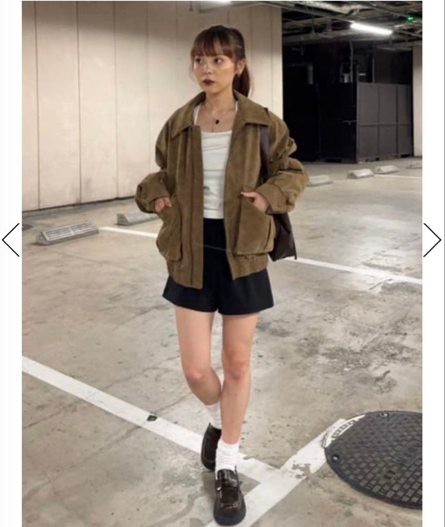 《即完売品》SLY WASHED PUFFER ブルゾン⭐︎ベージュ⭐︎スライ新品