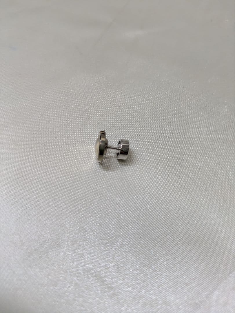 カフスピン プラチナ Pt刻印 ダイヤ 0.24ct ダイヤモンド