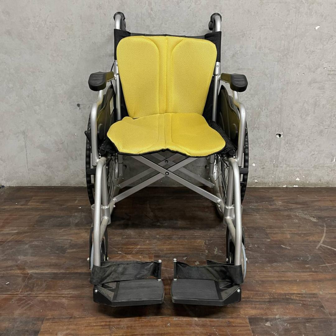 ケアテックジャパン CA-10SU ハピネス アルミ製 自走式車椅子 背折れ