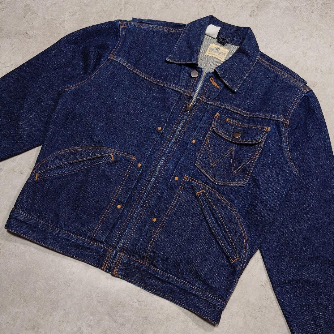 90s 00s Wrangler 11MJZ デニムジャケット 濃紺
