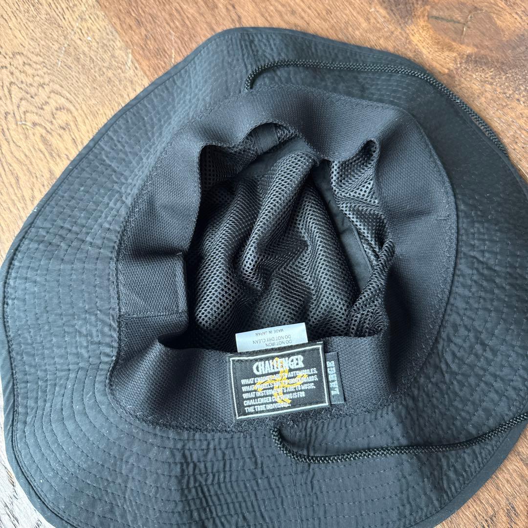 CHALLENGER ブラック アウトドアハット