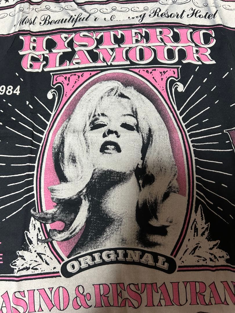 ヒステリックグラマー　90年代ビンテージ　ガールプリントTシャツ