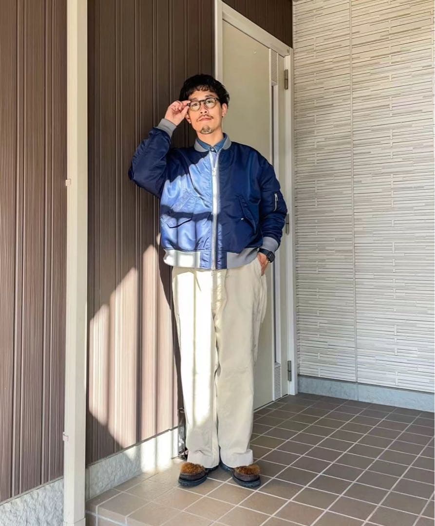 BOWWOW バウワウ M41 メタルボタン チノパン L