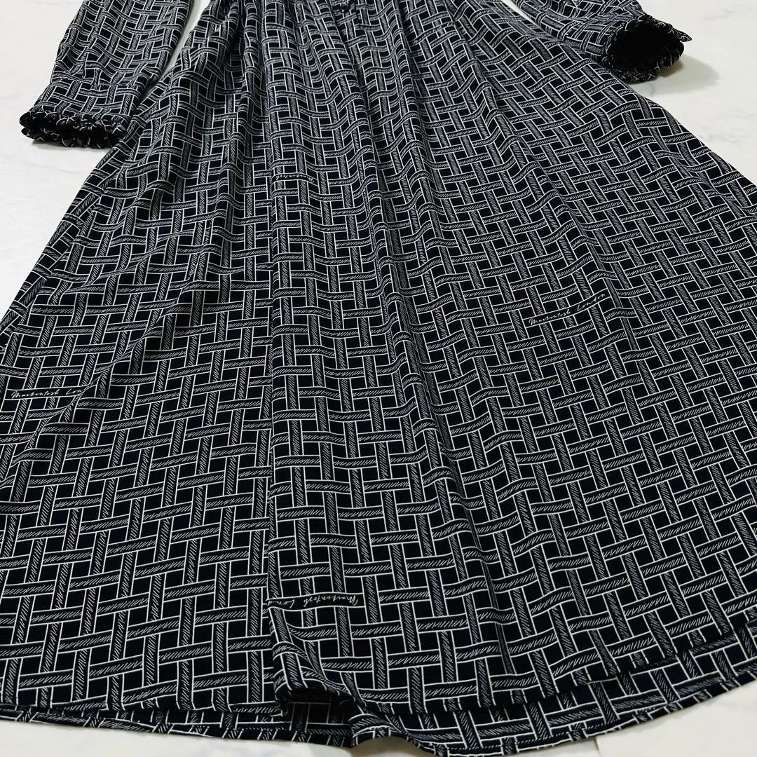 未使用　2024年 マッキントッシュロンドン 総柄プリント　ロングワンピース
