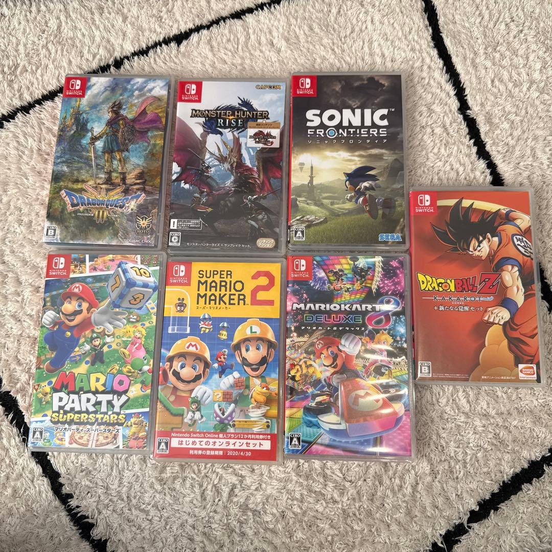 と*ん様 Nintendo Switch ゲームソフト 7本セット