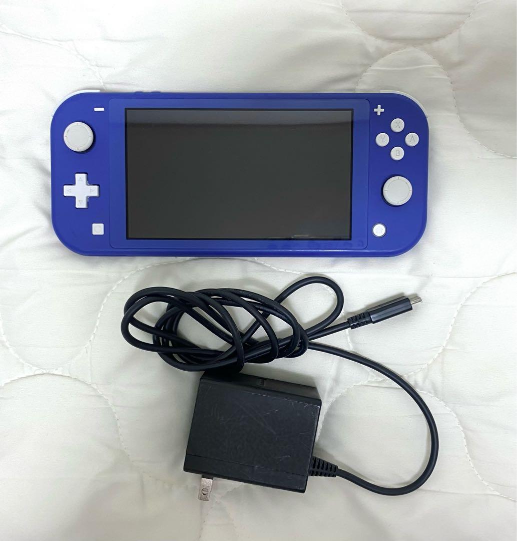 Nintendo Switch Light 本体 ブルー 箱無し 充電器付き