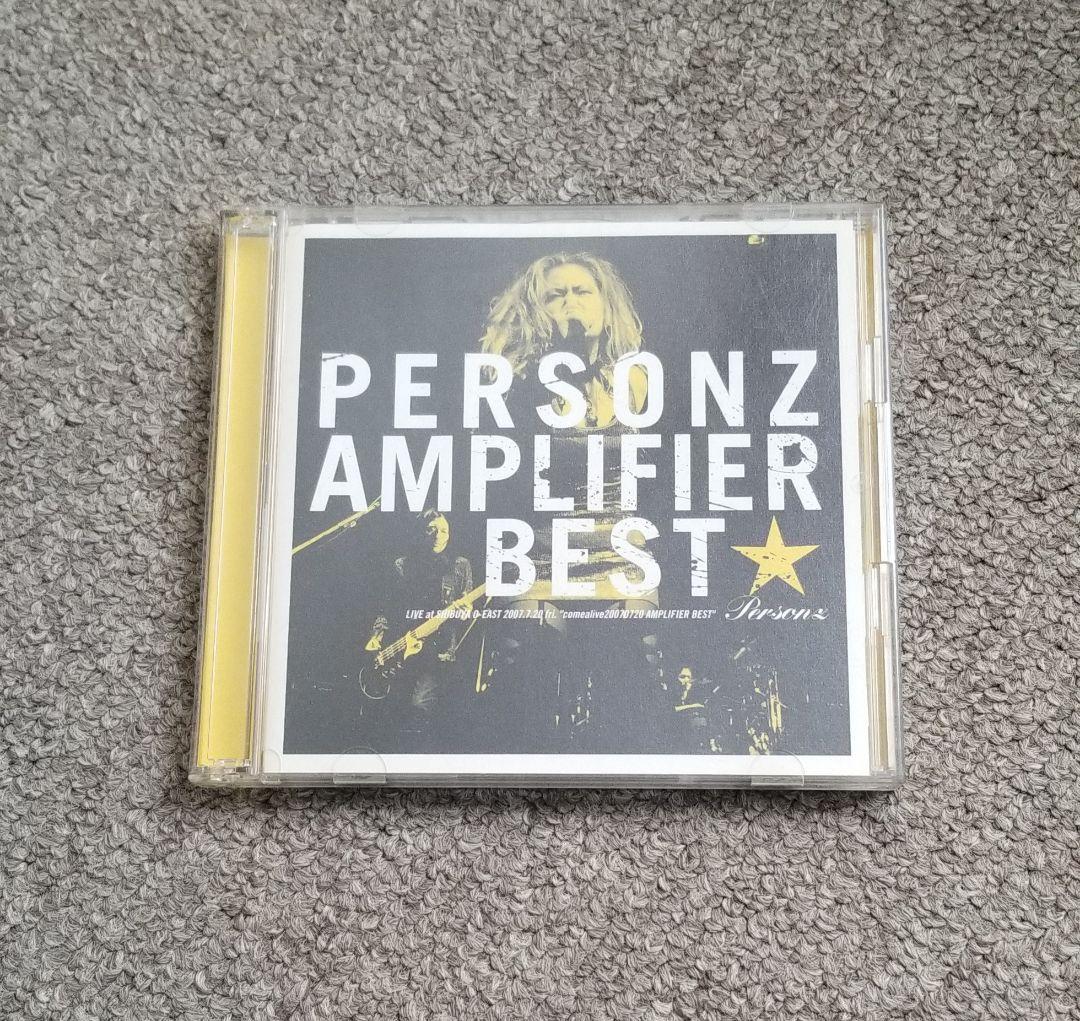 PERSONZ AMPLIFIER BEST★DVD CD 2枚組　入手困難