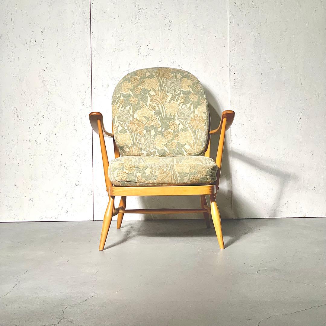 ERCOL シングルソファ　アーコール　イージーチェア　(2)