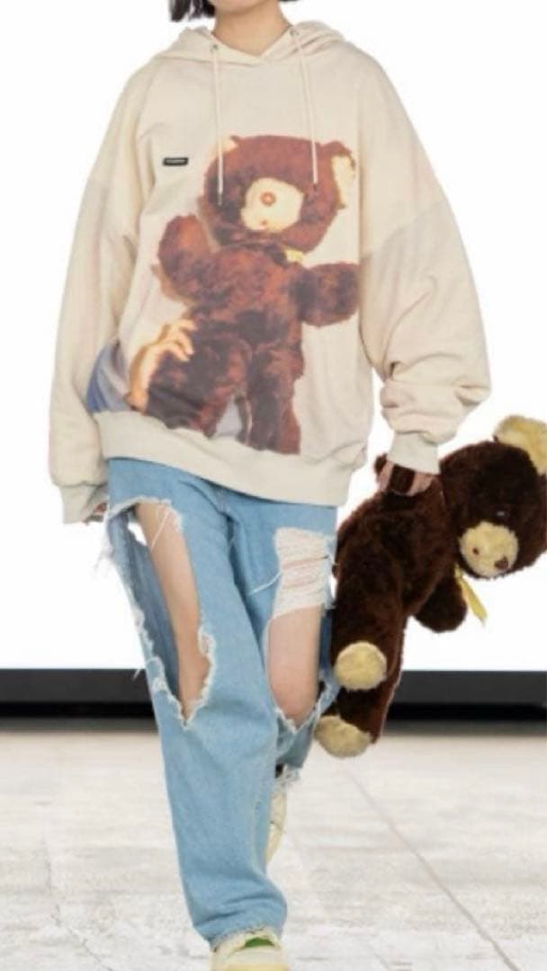 リトルサニーバイト　くまパーカー　mサイズ