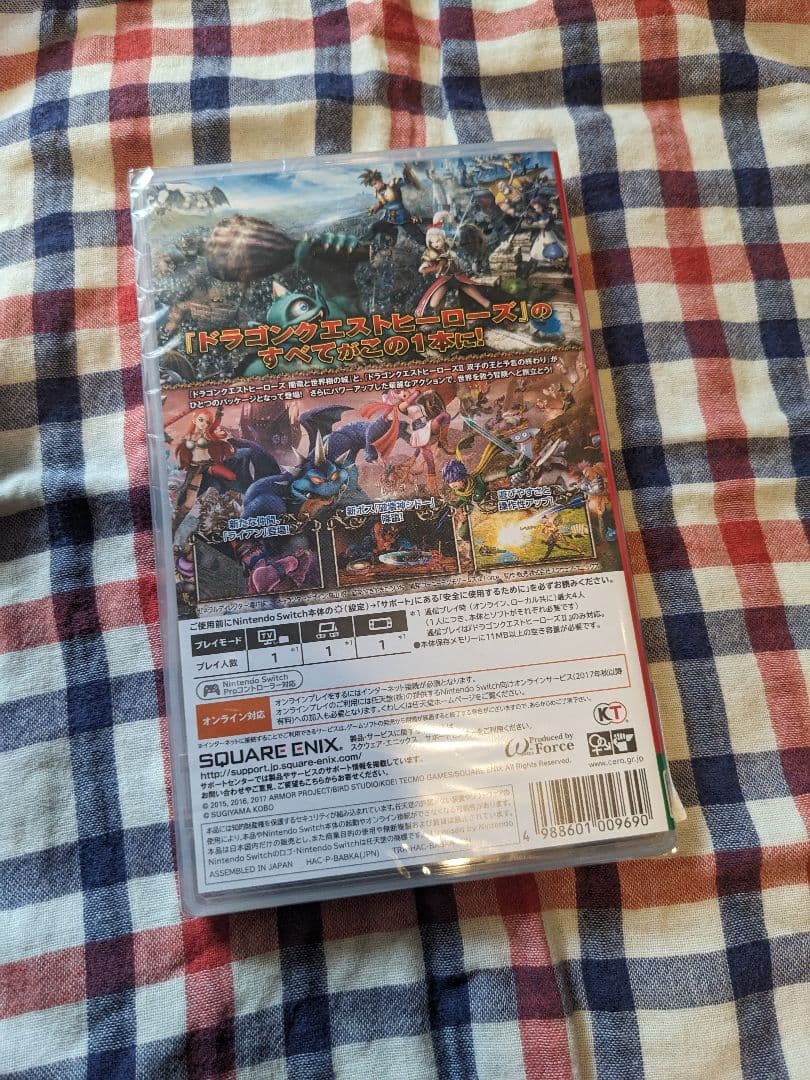 【新品未開封】ドラゴンクエスト ヒーローズ Ⅰ・Ⅱ　ニンテンドーSwitch