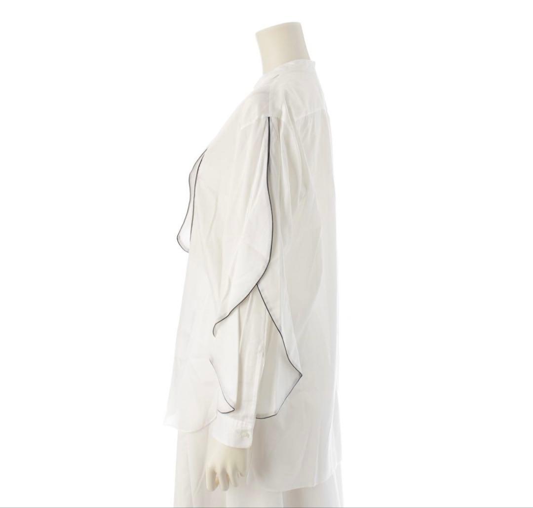 うな重！ ドゥロワー　コットンシルク　バンドカラー　36サイズ