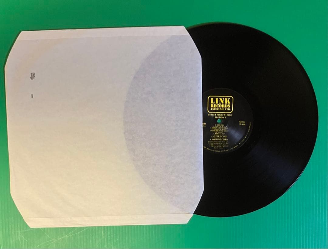 section 5『street rock 'n' roll』 LPレコード