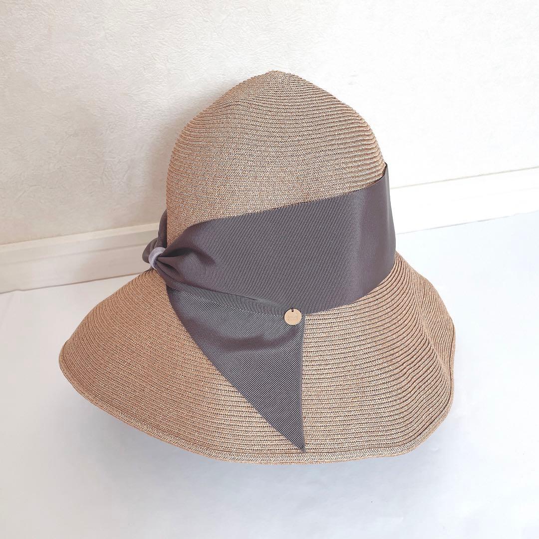 未使用タグ付き✨ アシーナニューヨーク ストローハット リボン 麦わら帽子