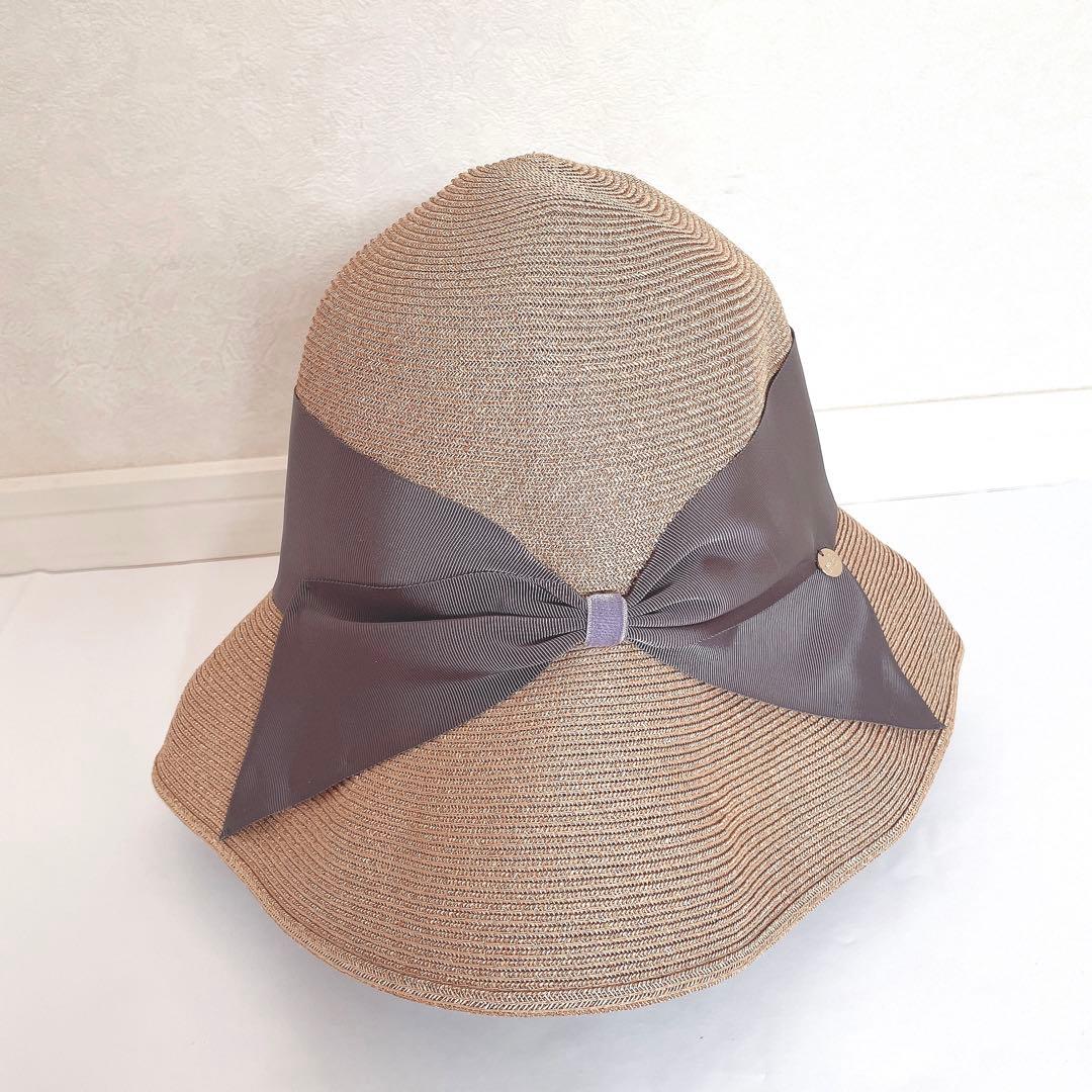 未使用タグ付き✨ アシーナニューヨーク ストローハット リボン 麦わら帽子