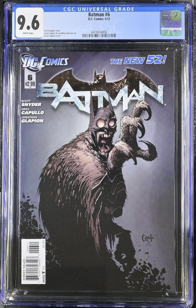 アメコミリーフ Batman #6 CGC 9.6