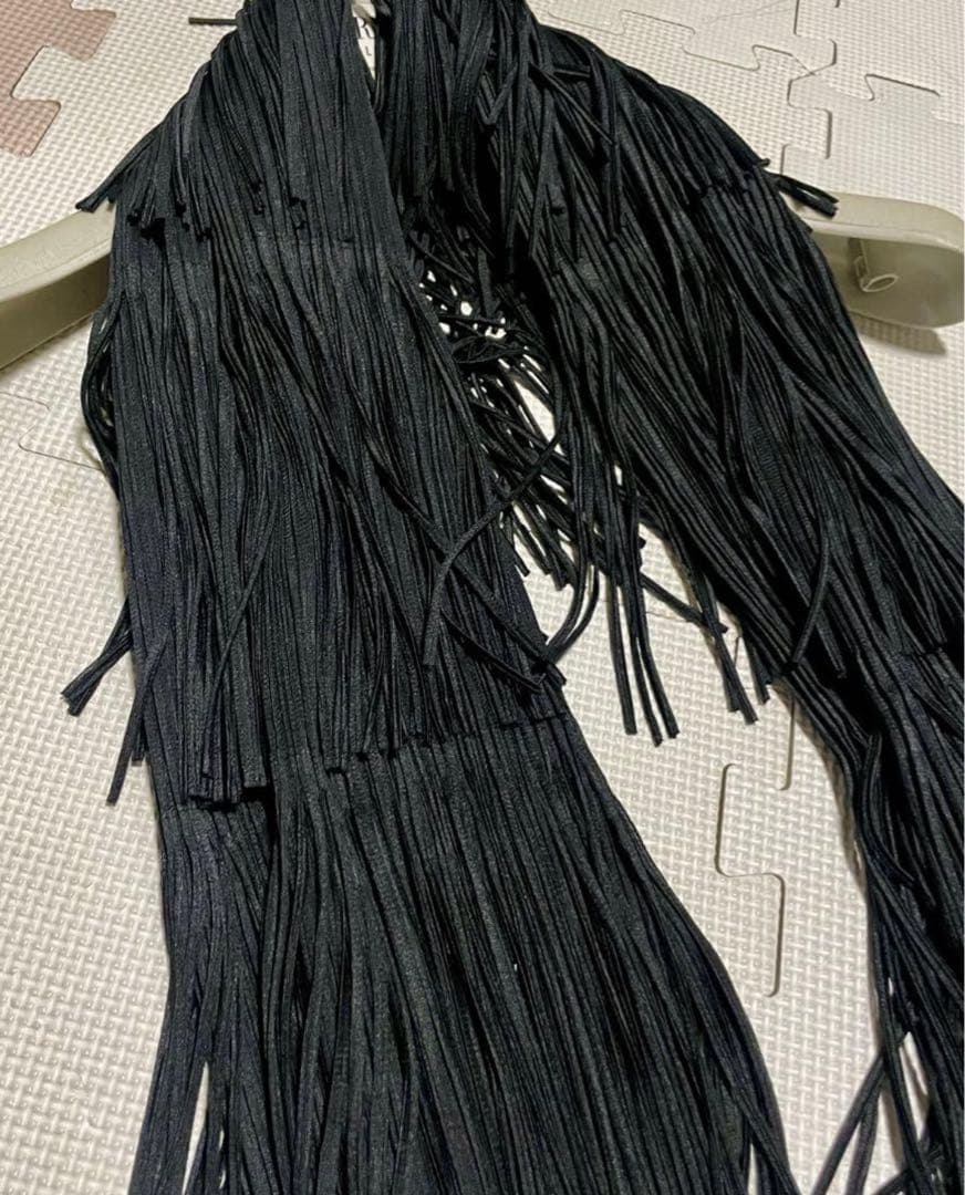 美品❤️プリーツプリーズ イッセイミヤケ フリンジボレロ