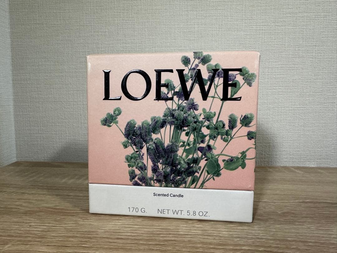 【新品未使用】LOEWE センテッドキャンドル オレガノ 170g