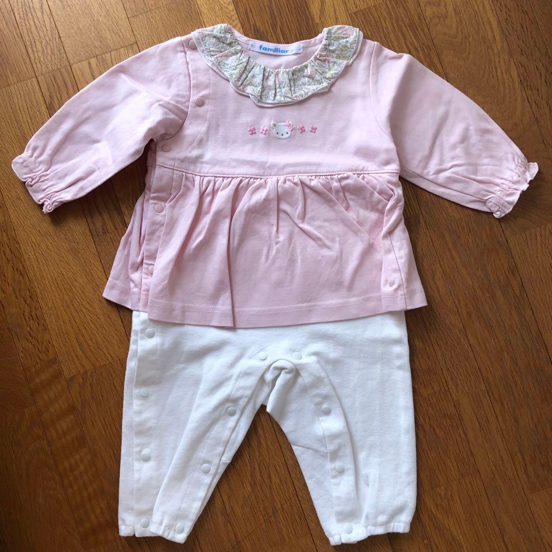 ファミリア　familiar ロンパース サイズ70