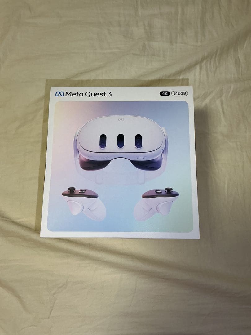 割引しました【保証有 美品】メタクエスト3 512GB