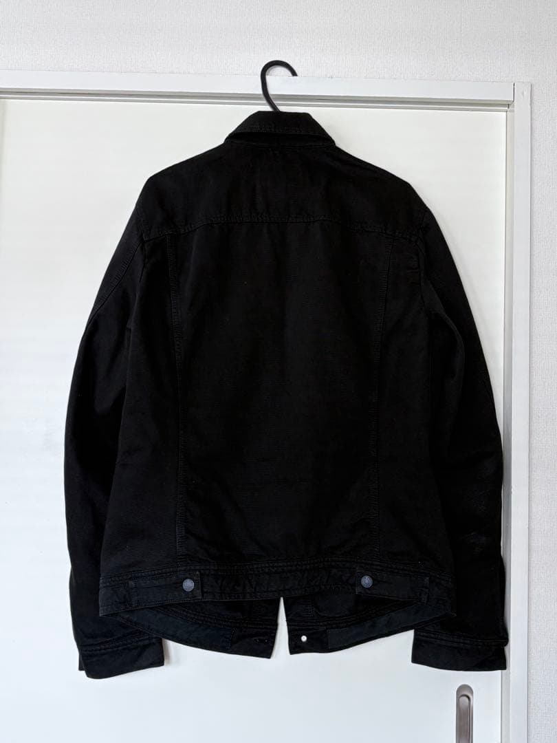 EMPORIO ARMANI ブラックデニムジャケット