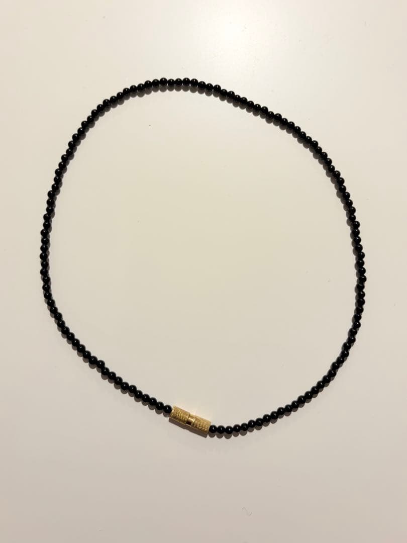loro amulet Onyx necklace ネックレス 3mm×40cm