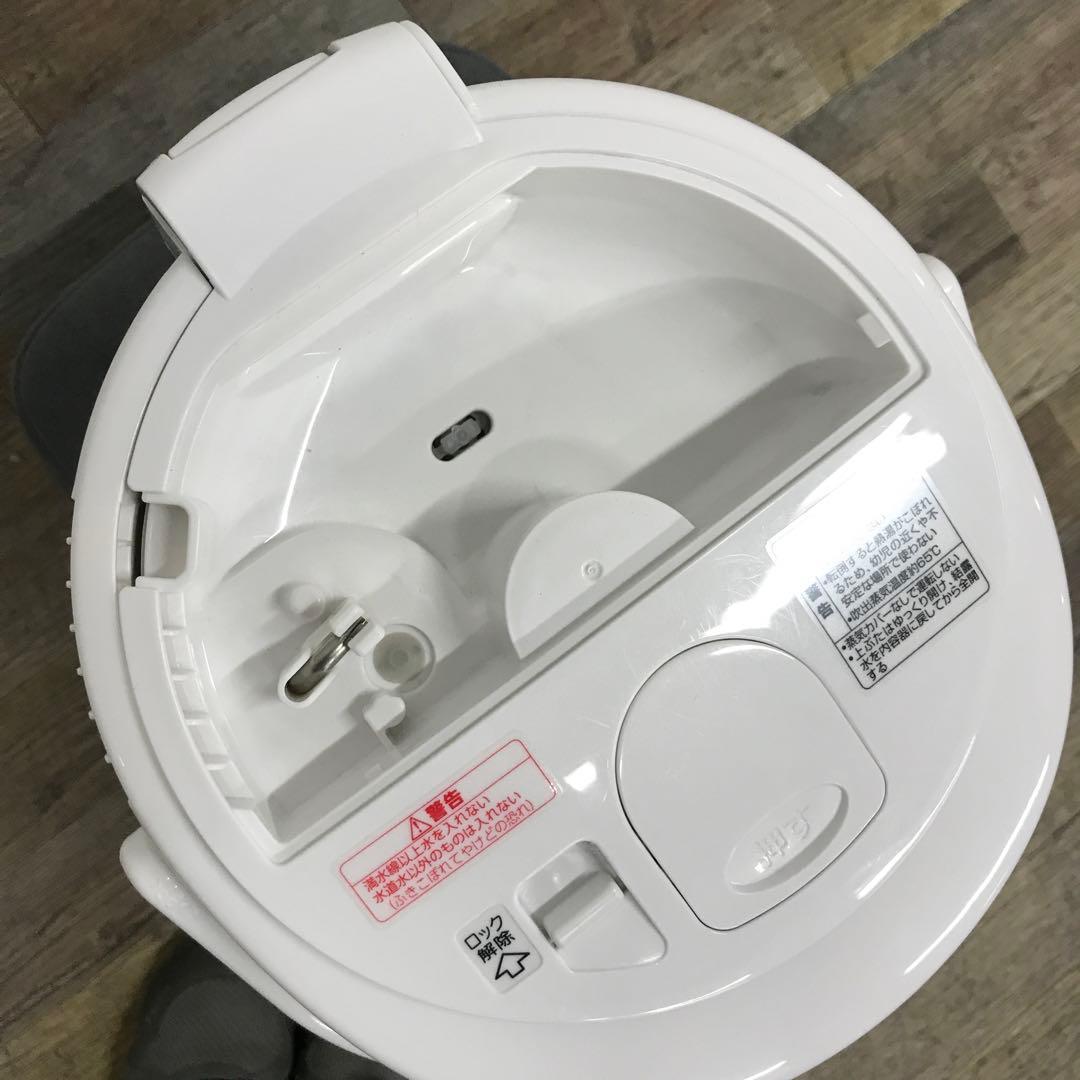 洗浄済　象印　スチーム式加湿器　EE-RR50　3L　ホワイト　②