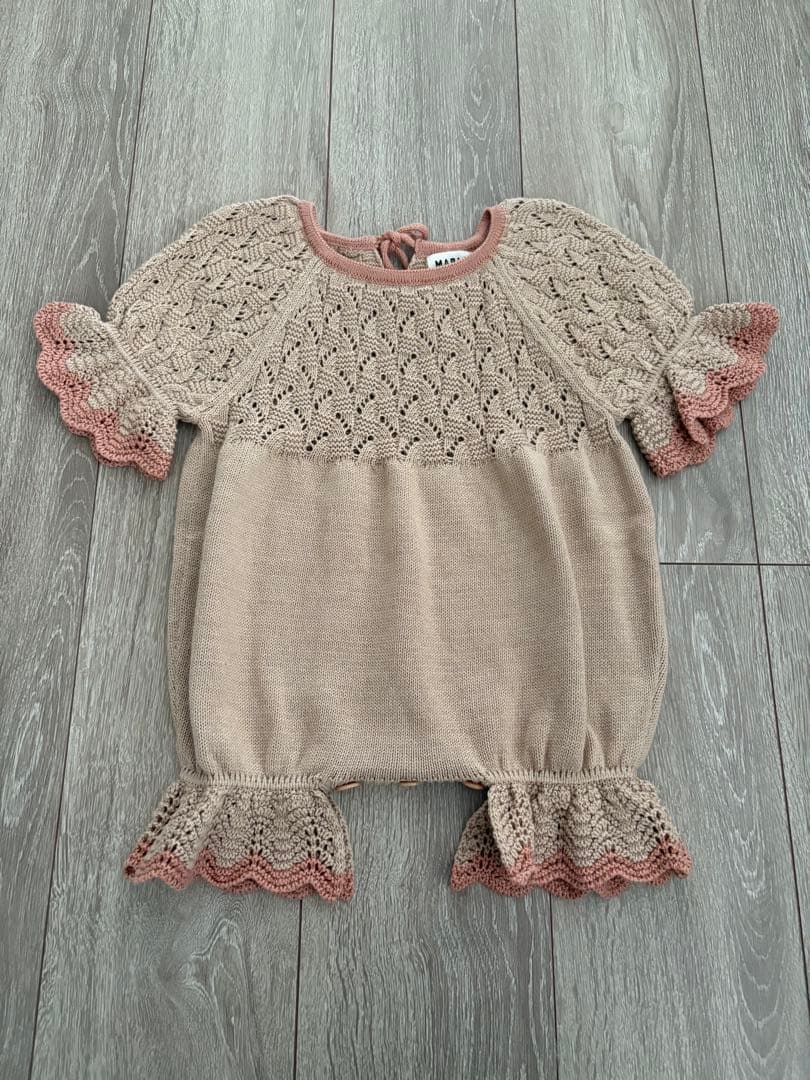 ロンパース・カバーオール MABLI AWENA ROMPER 12M OATMILK