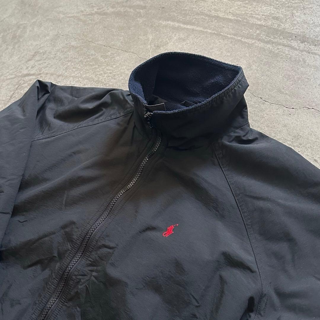 Y*N様 90s ラルフローレン ウォームアップジャケット ブラック 裏フリース