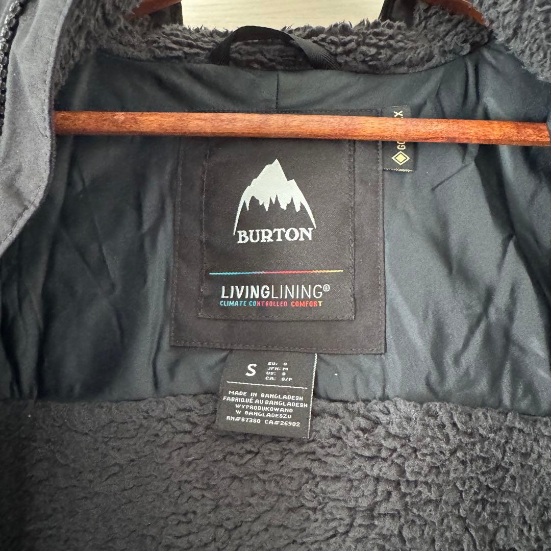 Burton スノージャケット Sサイズ ブラック