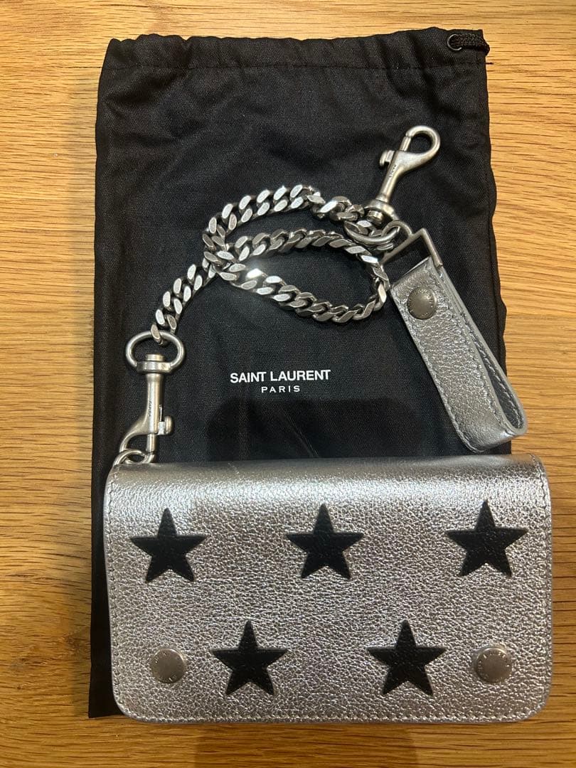 【未使用】 SAINT LAURENT PARIS WALLET