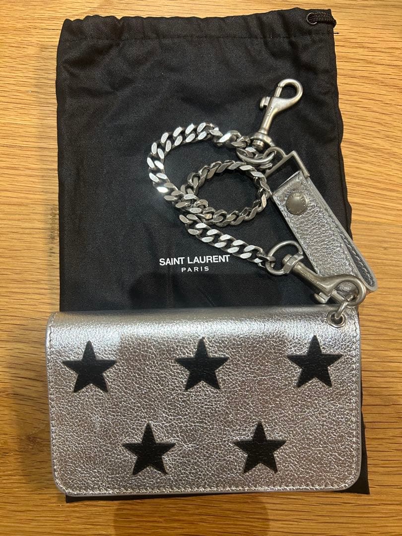 【未使用】 SAINT LAURENT PARIS WALLET