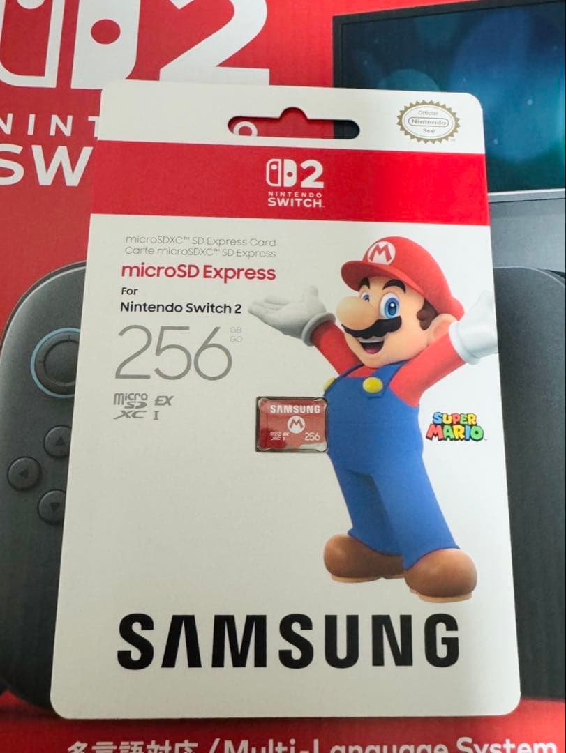 Nintendo Switch 2 多言語版+ 256GB microSDカード