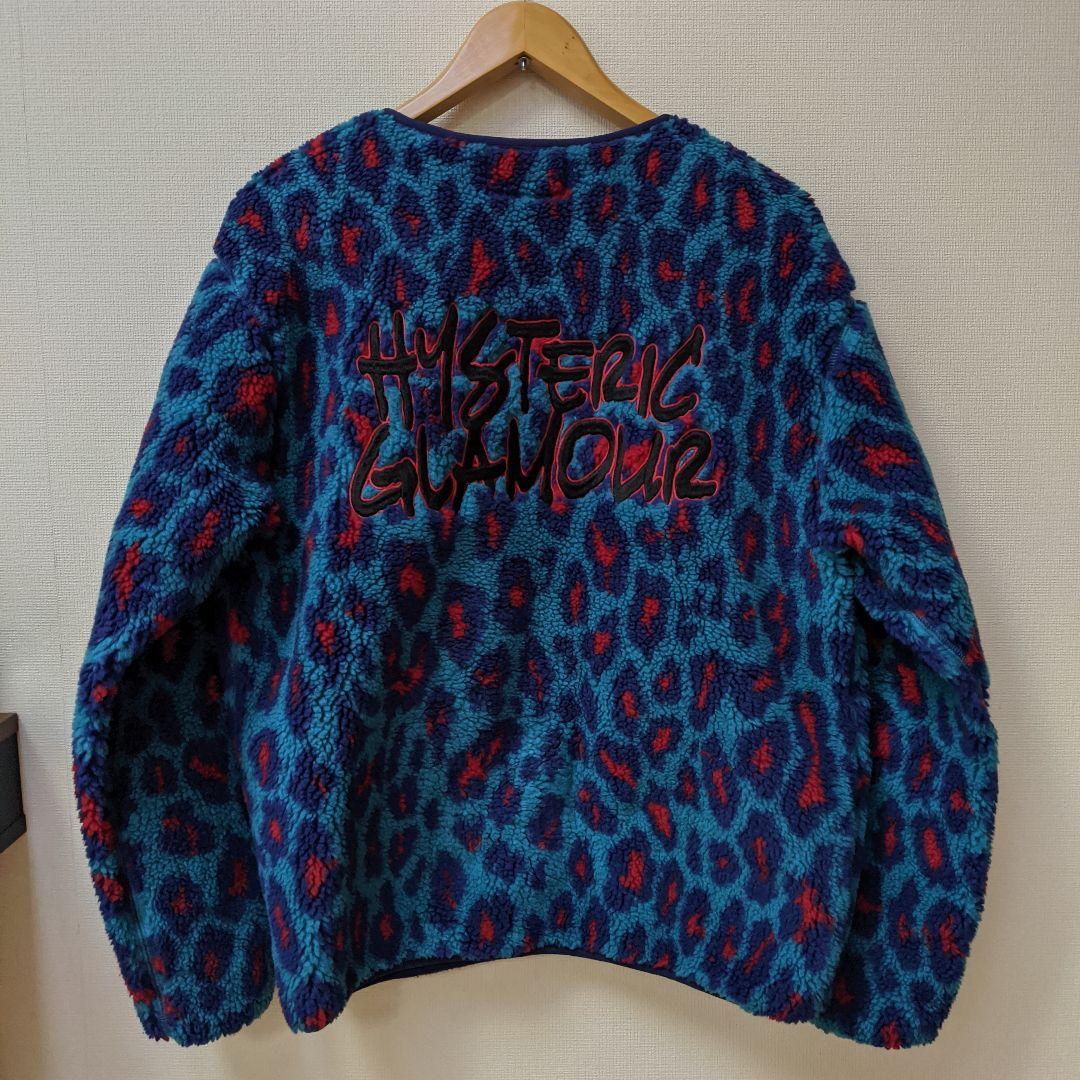 最終価格】新品 HYSTERIC GLAMOUR レオパード刺繍ボアジャケット