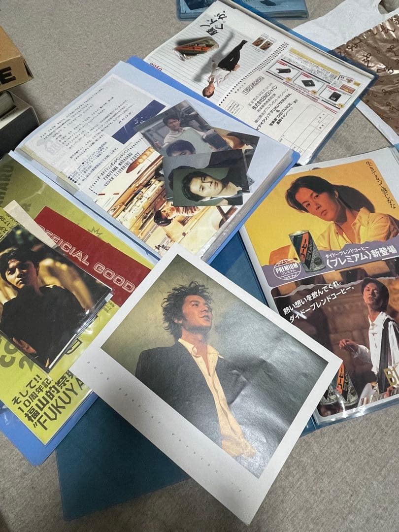 福山雅治　初期会報　グッズ　写真集　限定版　非売品　切抜き　まとめ売り