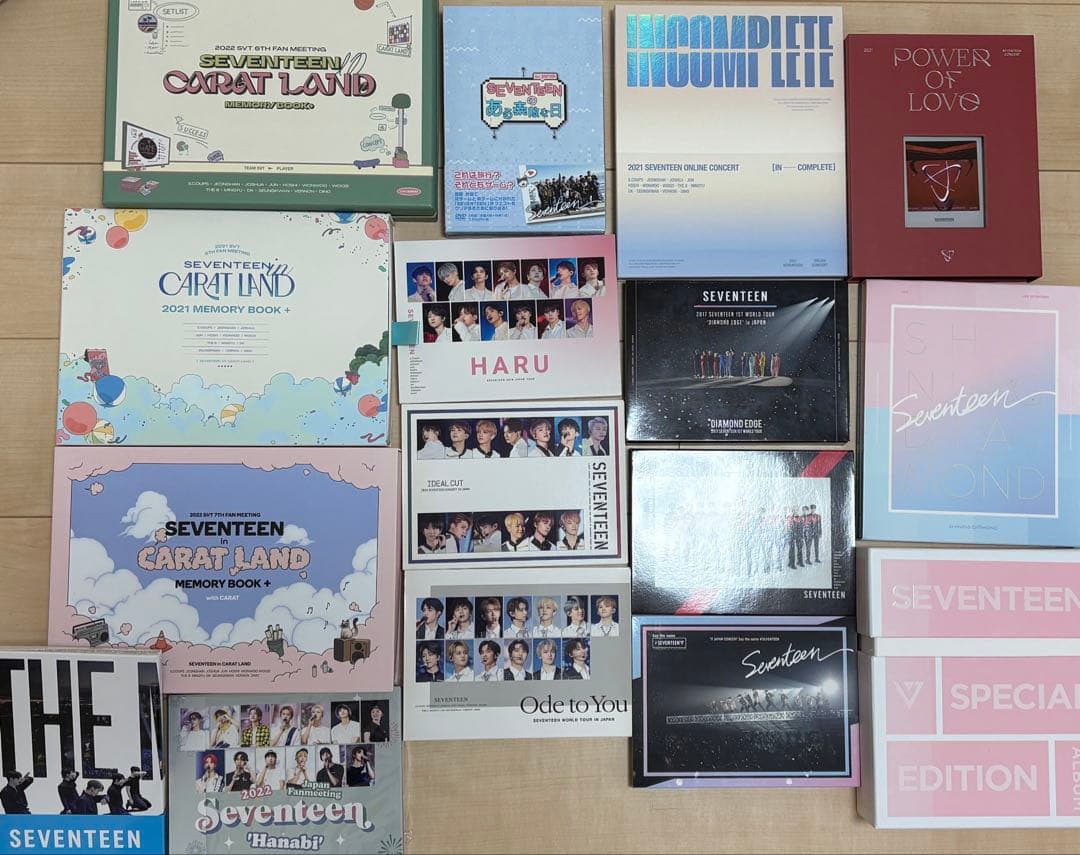 seventeen DVD 16点　まとめ売り
