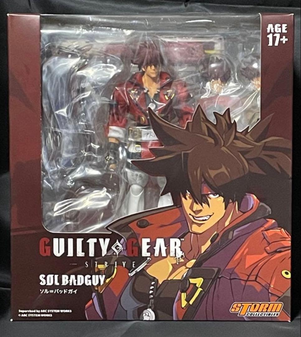 ソル＝バッドガイ ストームコレクティブルズ アクションフィギュア ギルティギア
