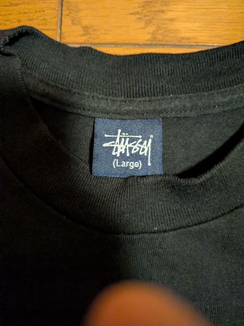 STUSSY NEXUSVII ガール Tシャツ NEXUS7 黒 L