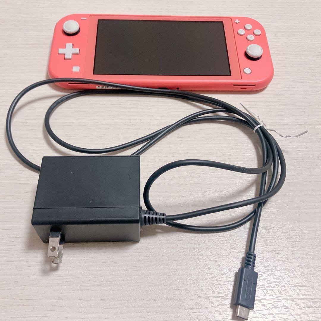 Nintendo Switch Lite コーラルピンク SDカード付き