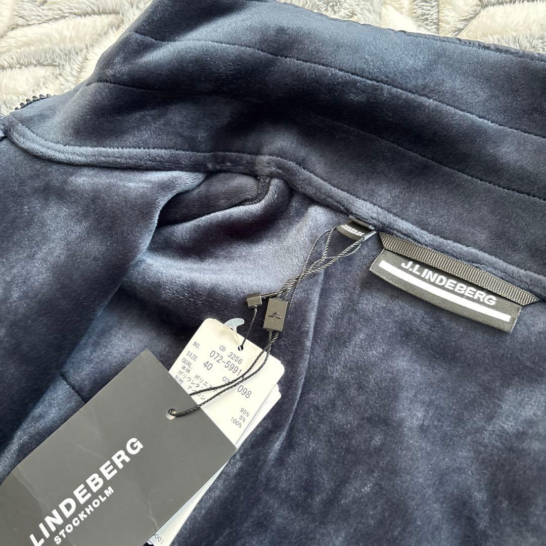 新品　J.LINDEBERGジェイ リンドバーグ レディース ベロアブルゾン M