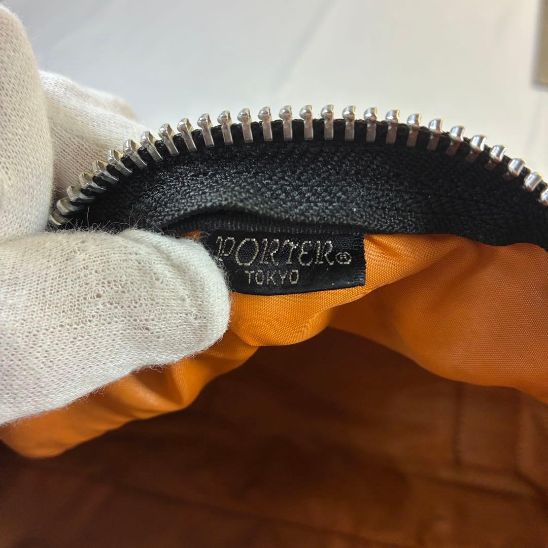 [極美品] PORTER タンカー ドラムバッグ ミニボストン L