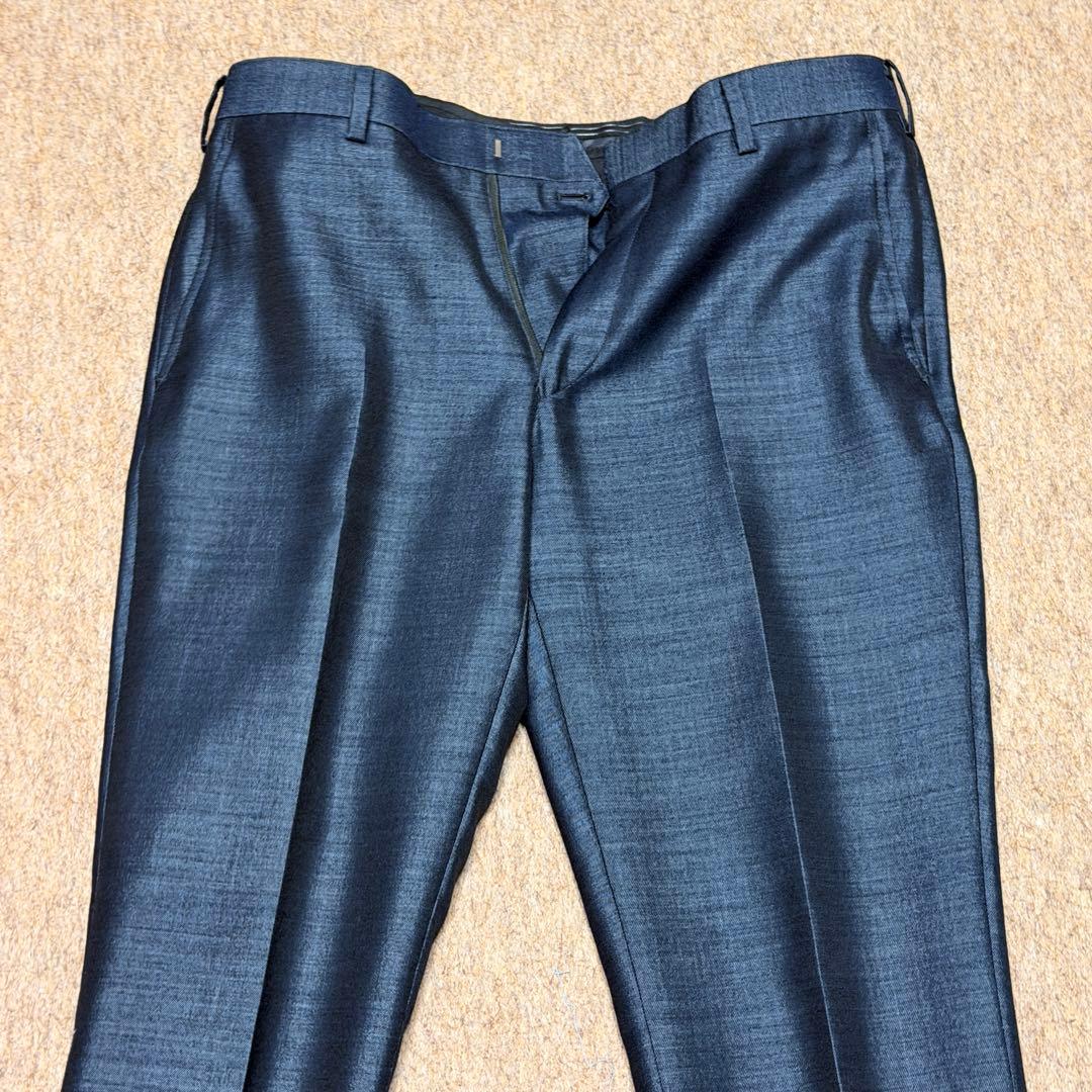 ブラックレーベル 人気サイズM相当 38L ネイビー スーツ 御幸毛織