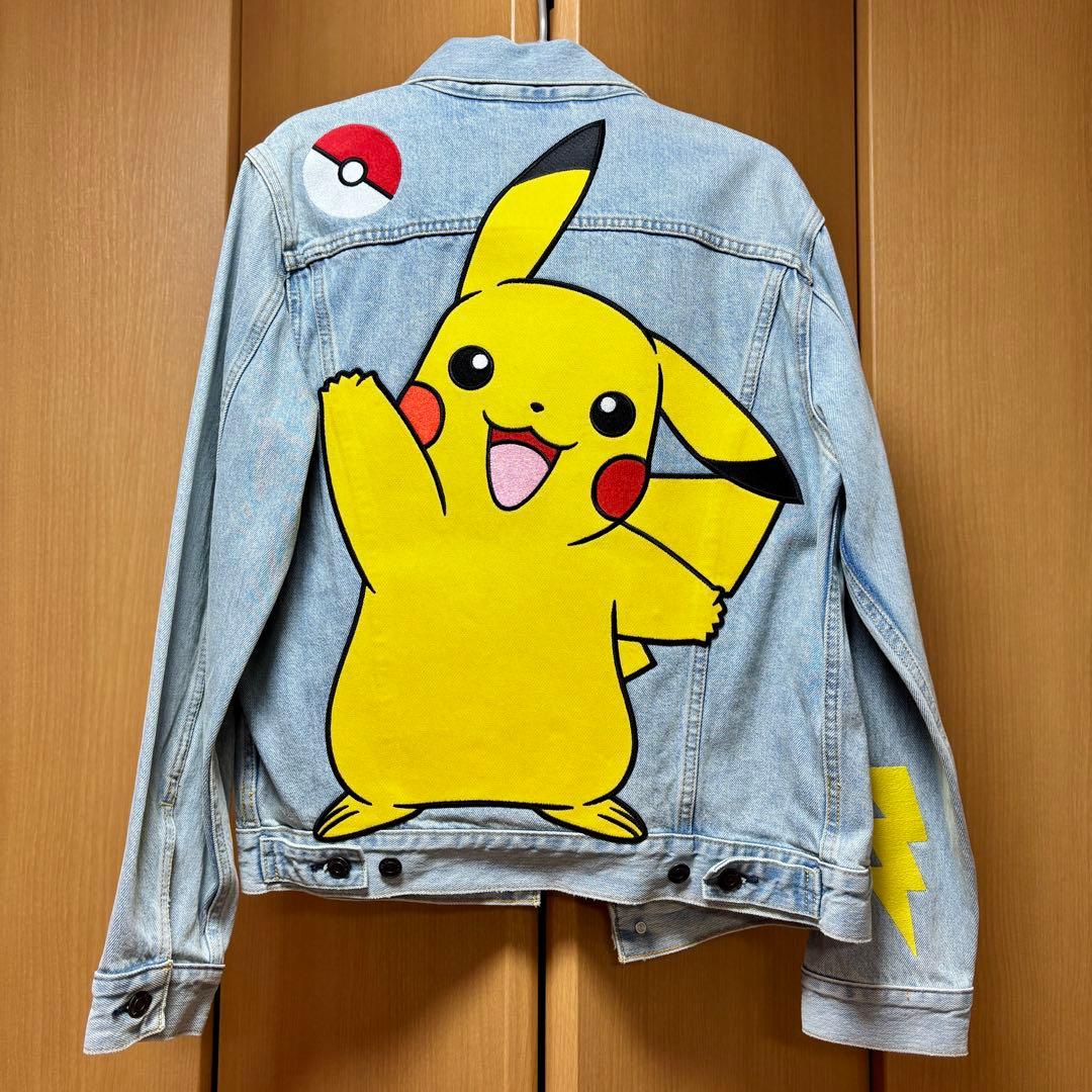 ピカチュウ ポケモン リーバイス ジャケット ジージャン Gジャン Levi's