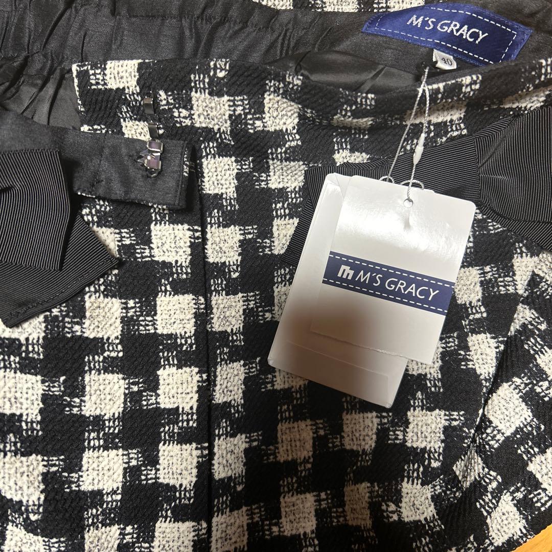 姫蔵様⭐　御専用　エムズグレイシー M'S GRACY ワイドパンツ　40