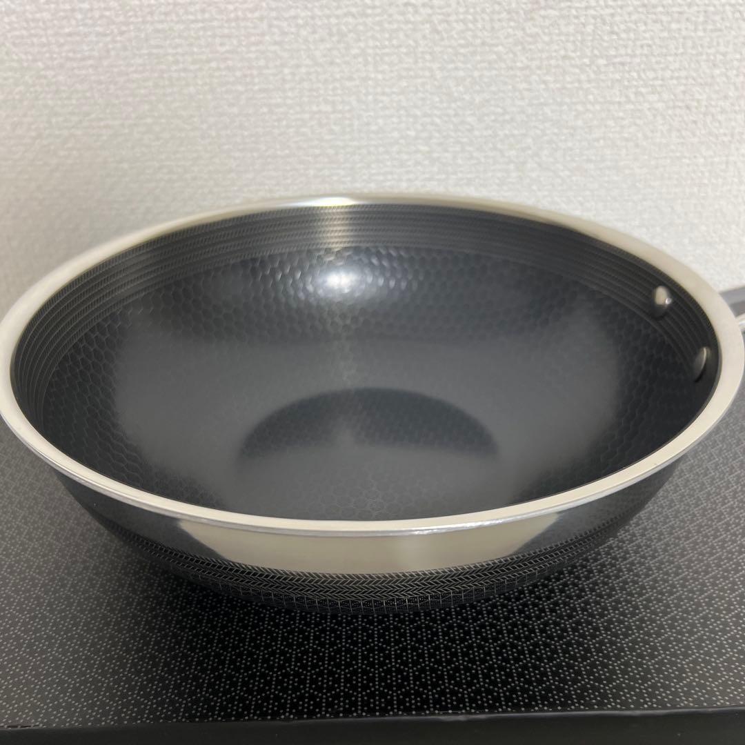 『HexCladヘックスクラッドハイブリッド中華鍋26cm』新品未使用