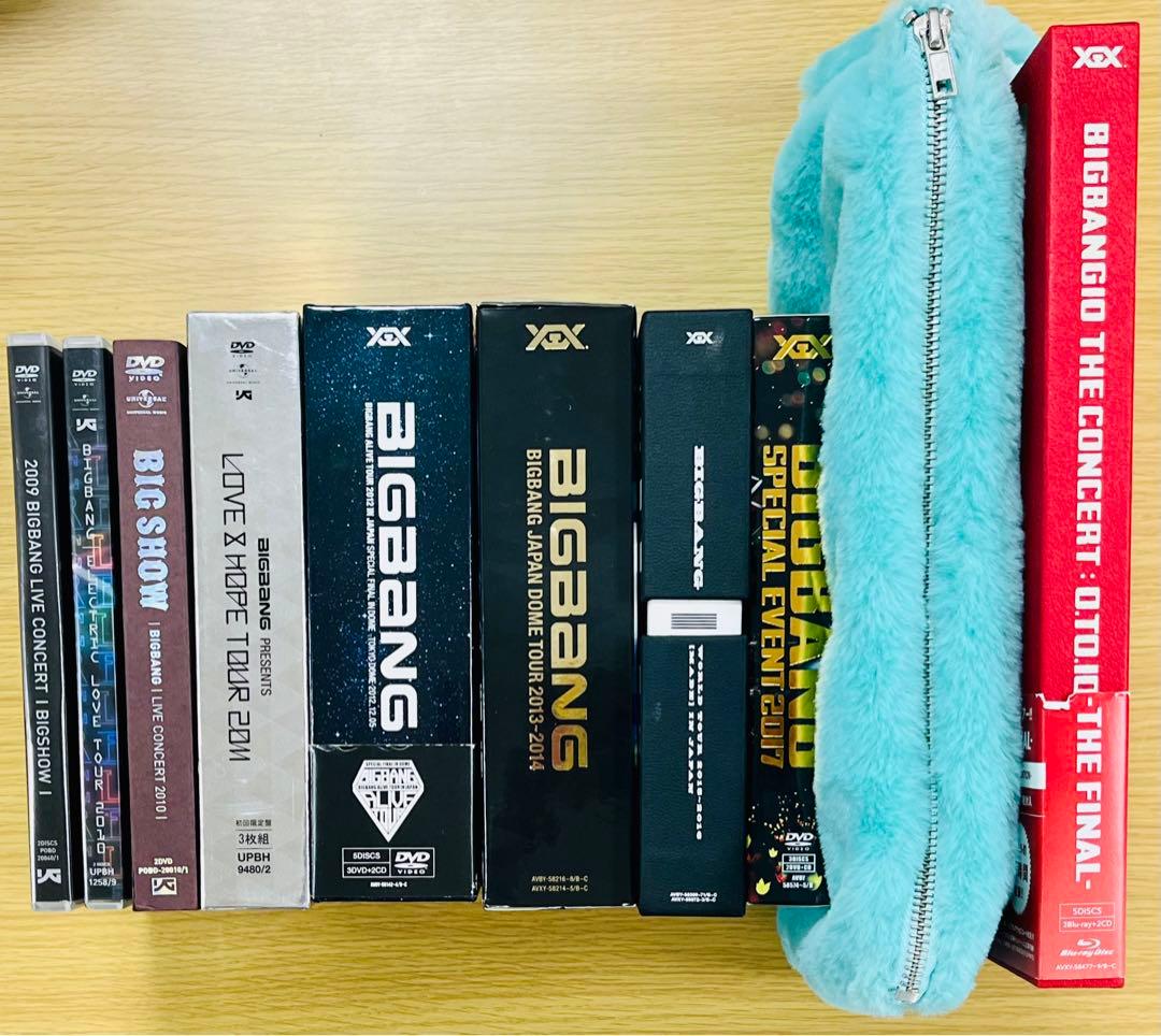 BIGBANG ライブ DVD ブルーレイ 10枚 まとめ売りセット 初回盤