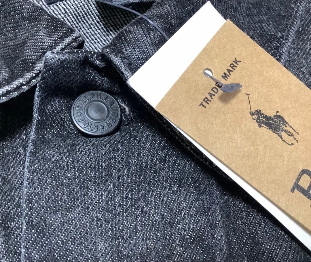 【新品未使用タグ付き】ポロラルフローレン　ベア　Gジャン　グレー