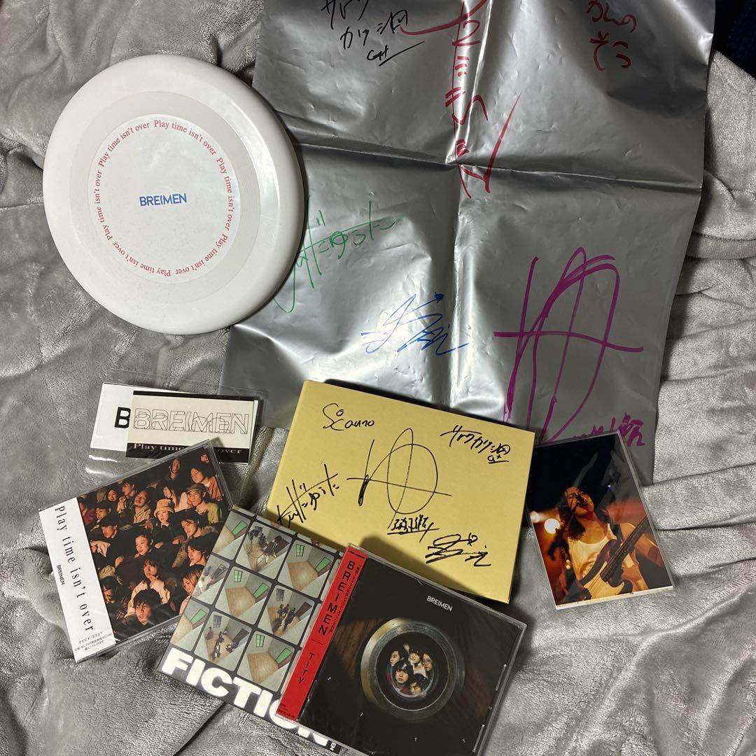 BREIMEN CD三種　直筆サインフォトアルバム　フリスビー等
